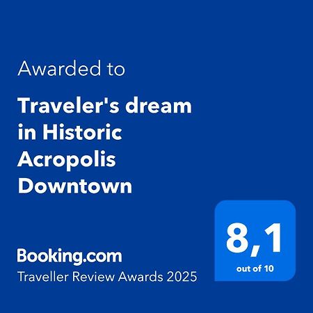 雅典Traveler'S Dream In Historic Acropolis Downtown公寓 外观 照片